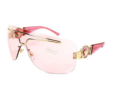 versace sunglasses pink frame|versace sunglasses rimless.